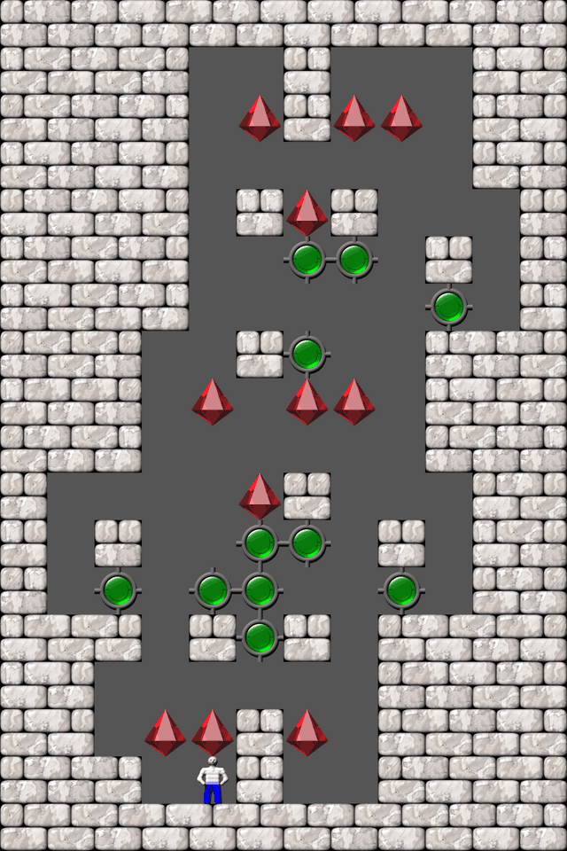 Сокобан More Bugs collections уровень 625